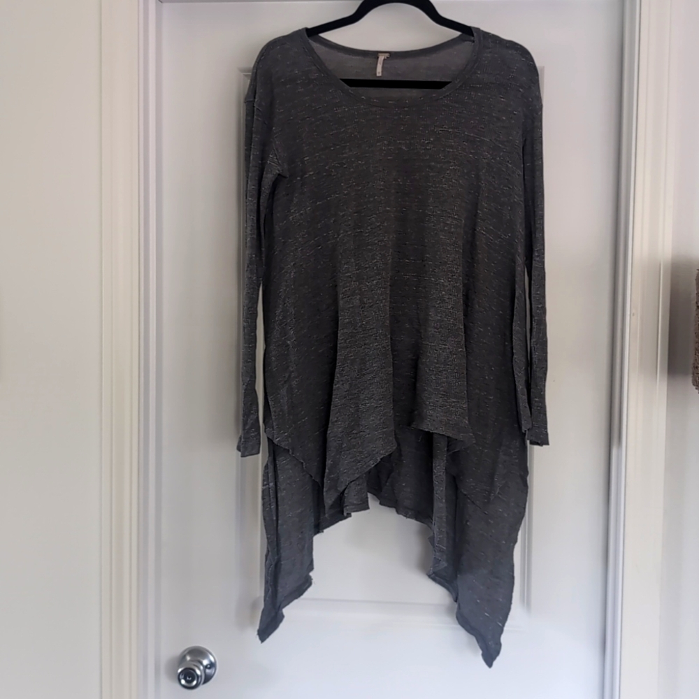 Free people flowy waffle shirt